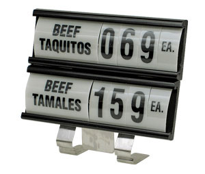 Heat Resistant Dual Tier C-channel with Pan Clip